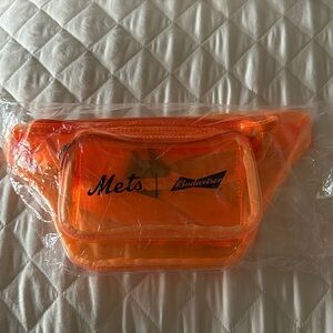 NWOT METS Clear, Orange 2 Pocket, Fanny Pack.